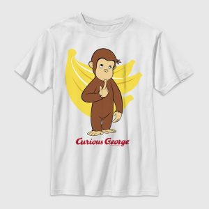 Curious George Banana George Gender-Neutral Graphic T-Shirt for Kids