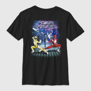 Power Rangers Nineties Lightning Gender-Neutral Graphic T-Shirt for Kids