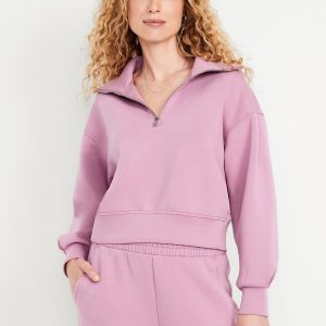 Bounce Fleece Half-Zip Pullover Sweatshirt