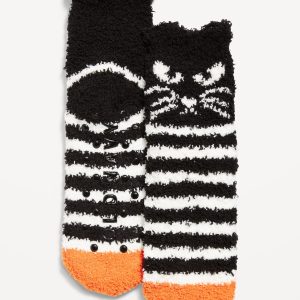 Gender-Neutral Cozy Halloween Socks for Kids