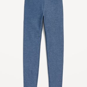 French-Terry Leggings for Girls