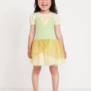 Disney© Short-Sleeve Tiana Tutu Dress