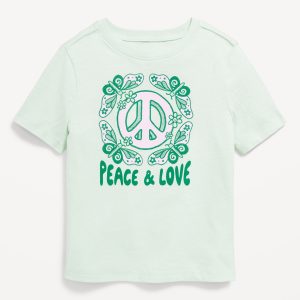 Short-Sleeve Unisex Graphic T-Shirt for Toddler