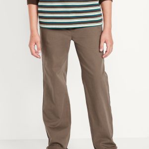 Straight Leg Built-In Flex Pull-On Pants for Boys