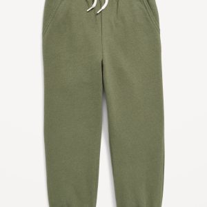 Cinched-Hem Jogger Sweatpants for Toddler Boys