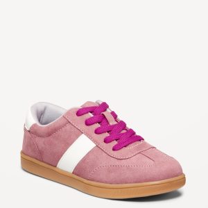 Faux-Suede Lace-Up Sneakers for Girls