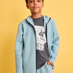Dynamic Fleece Zip-Front Hoodie for Boys