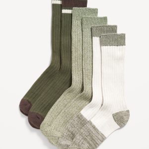 3-Pack Marled Boot Socks for Men