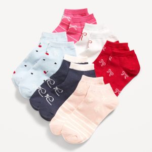 Ankle Socks 6-Pack for Girls