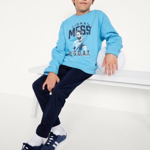 Messiâ„¢ Graphic Crew-Neck Sweatshirt for Boys