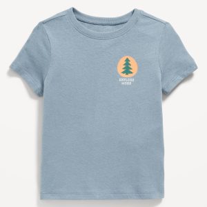 Short-Sleeve Unisex Graphic T-Shirt for Toddler