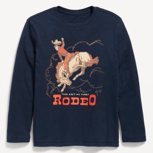 Long-Sleeve Graphic T-Shirt for Boys
