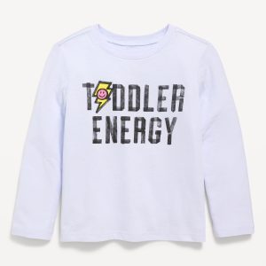 Long-Sleeve Graphic T-Shirt for Toddler Girls