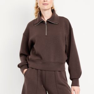 Bounce Fleece Half-Zip Pullover Sweatshirt