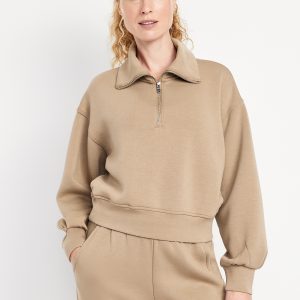 Bounce Fleece Half-Zip Pullover Sweatshirt