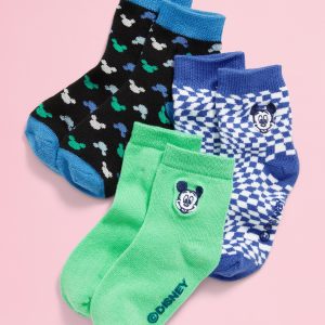 Old Navy x Disney© Crew Socks 3-Pack for Toddler & Baby