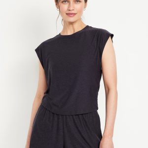 CloudMotion Split-Back Top