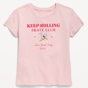 Short-Sleeve Graphic T-Shirt for Girls