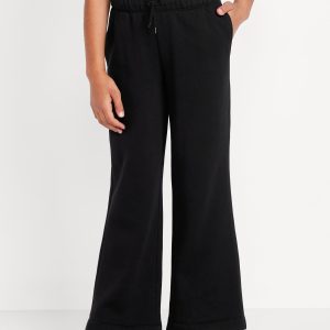 Favorite Fleece High-Waisted Wide-Leg Sweatpants for Girls