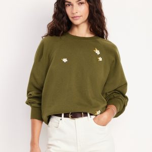 SoComfy Oversized Raglan Sweatshirt