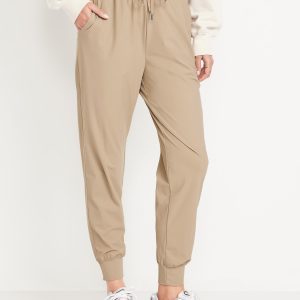 High-Waisted SleekTech Joggers