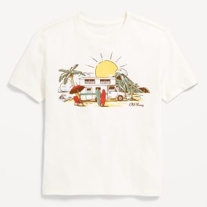 Short-Sleeve Logo-Graphic T-Shirt for Boys