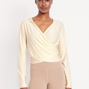 CloudMotion Cross-Front Hoodie