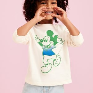 Old Navy x Disney© Oversized Long-Sleeve Graphic T-Shirt for Toddler Boys