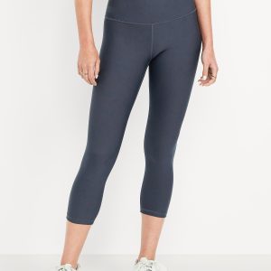 High-Waisted PowerSoft Crop Leggings