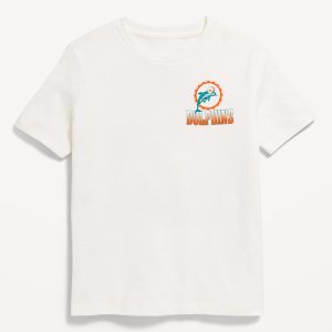 NFL™ Miami Dolphins™ Gender-Neutral Graphic T-Shirt for Kids