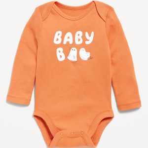 Long-Sleeve Graphic Bodysuit for Baby