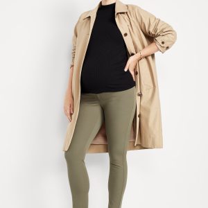 Maternity Full-Panel Pixie Ankle Pants