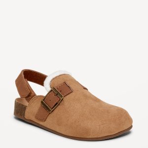 Faux-Suede Clogs for Toddler Girls