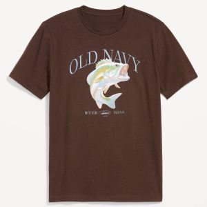 Crew-Neck Logo-Graphic T-Shirt