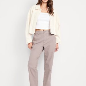High-Waisted OGC Chino Pants