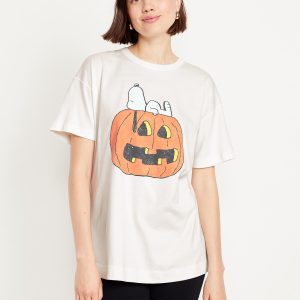 Oversized Peanutsâ„¢ Snoopy T-Shirt