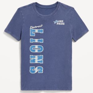 NFLâ„¢ Detroit Lionsâ„¢ Gender-Neutral Graphic T-Shirt for Kids