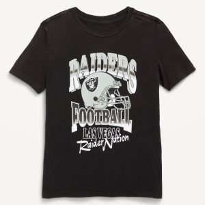NFLâ„¢ Las Vegas Raidersâ„¢ Gender-Neutral Graphic T-Shirt for Kids