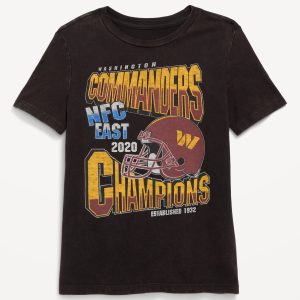 NFL™ Washington Commanders™ Gender-Neutral Graphic T-Shirt for Kids