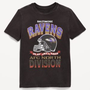 NFL™ Baltimore Ravens™ Gender-Neutral Graphic T-Shirt for Kids