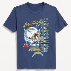 NFL™ Los Angeles Chargers™ Gender-Neutral Graphic T-Shirt for Kids