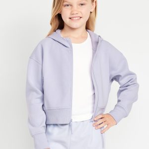 Dynamic Fleece Zip-Front Performance Hoodie for Girls