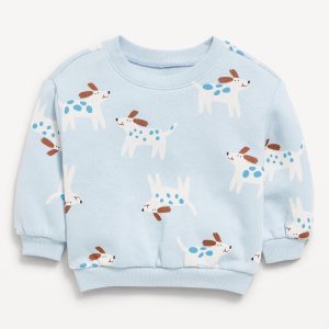Printed Crew-Neck Sweatshirt for Baby