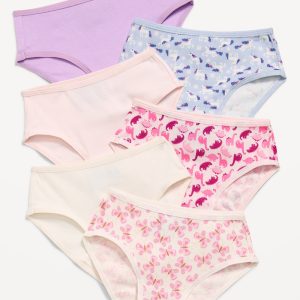 Bikini Underwear 6-Pack for Toddler Girls