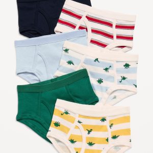 Underwear Brief 6-Pack for Toddler Boys