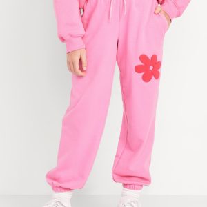 Favorite Fleece High-Waisted Jogger Sweatpants for Girls