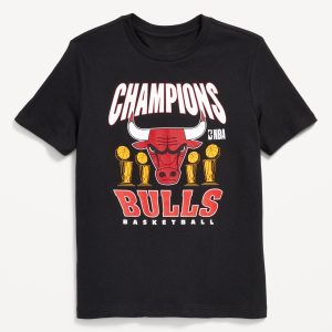 NBA© Chicago Bulls© Gender-Neutral Graphic T-Shirt for Kids