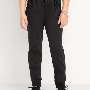 Slim High-Waisted Dynamic Fleece Joggers for Girls