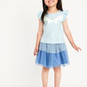 Disney© Princess T-Shirt and Tutu Skirt Set for Toddler Girls