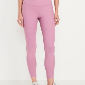 High-Waisted PowerSoft 7/8 Pocket Leggings